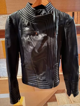 Lederjacke