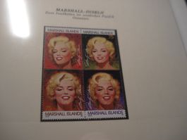 Marshall Islands 1995, Z-Druck Marylin Monroe , **