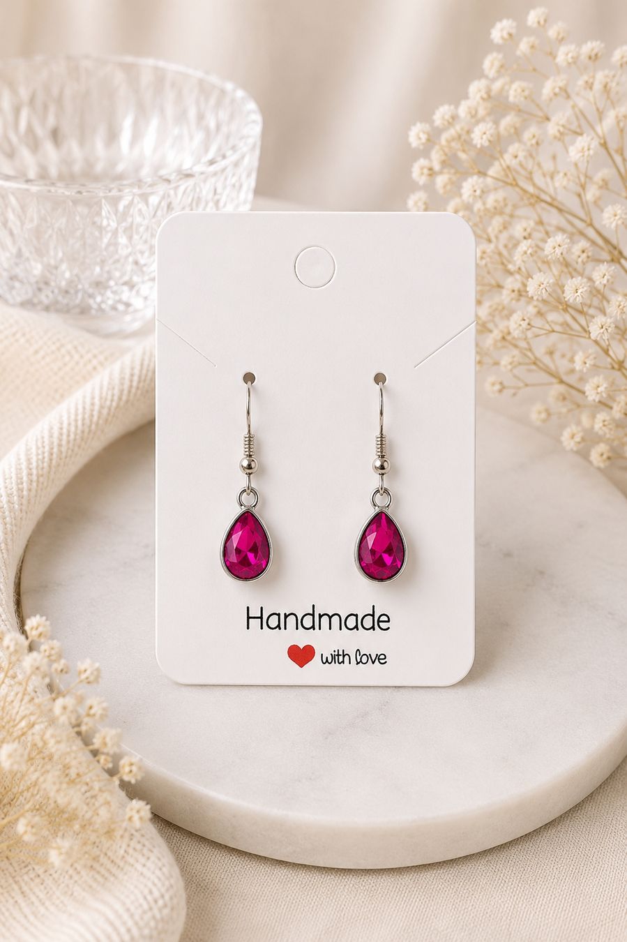 Boucles d'oreille: Ohrringe pink – Neuf avec emballage d'origine à Suhr par Design_by_Debi