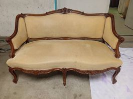 Elegantes Sofa / Zweisitzer im Barock Stil, antik!