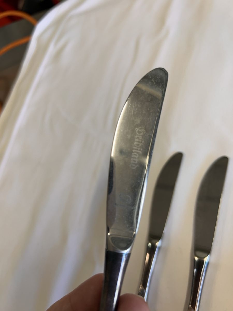 Besteck: 6 Messer aus Silber – Gebraucht aus Kehrsiten von fot_55m5 1