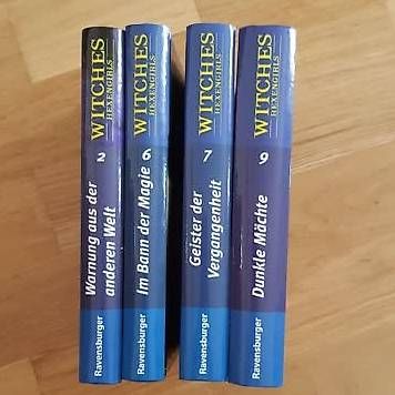 Bücher: 4 Bände WITCHES Hexengirls Jugendbücher – Gebraucht aus Illnau von Buechermaus 2