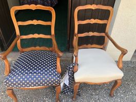 Chaises anciennes de salon, ensemble de 8, bonne affaire
