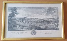 Bild - Prospekt der Stadt Bern - Vue de la Ville de Berne