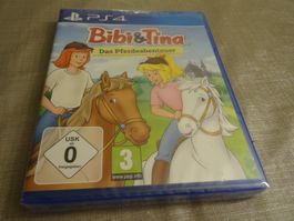 Bibi & Tina - Das Pferdeabenteuer, PS4 Spiel, Neu, OVP!