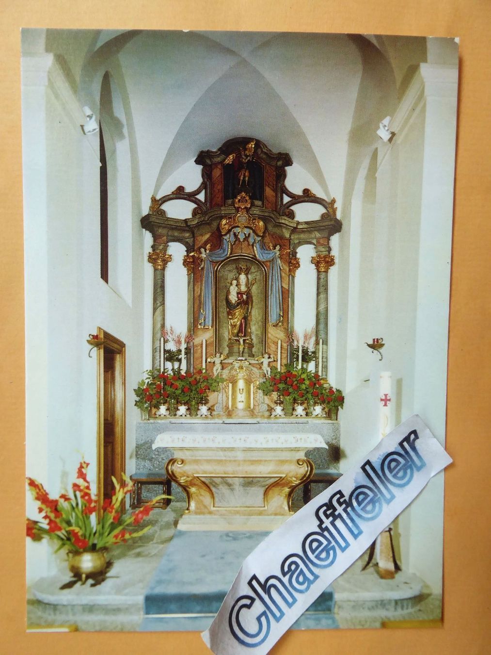 Ansichtskarten: Felsenkapelle Rigi-Kaltbad – Neu (gemäss Beschreibung) aus Zürich von Chaeffeler