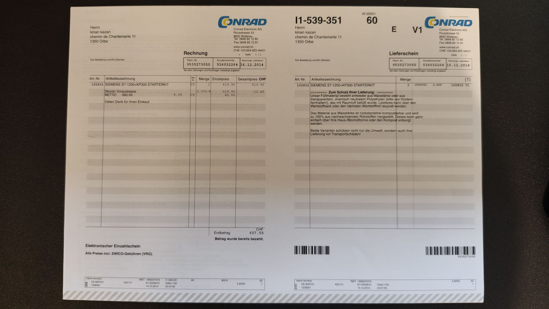 Siemens Sistema di controllo: Siemens Simatic S7-1200 CPU 1211C and KP300 Basic Panel TIA – Nuovo (secondo la descrizione) da Wallisellen venduto da adr_vlq5 7