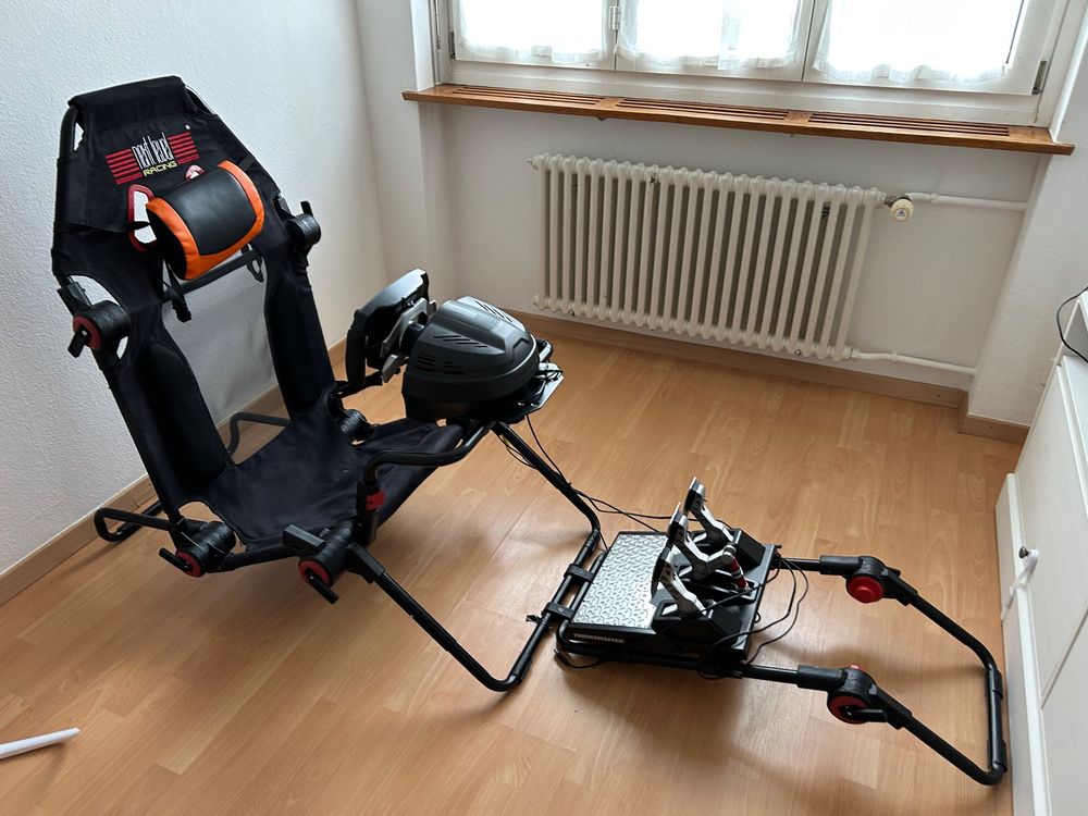 Next Level Racing F-GT Lite Seat + Thrustmaster T300 + LCM | Kaufen auf ...