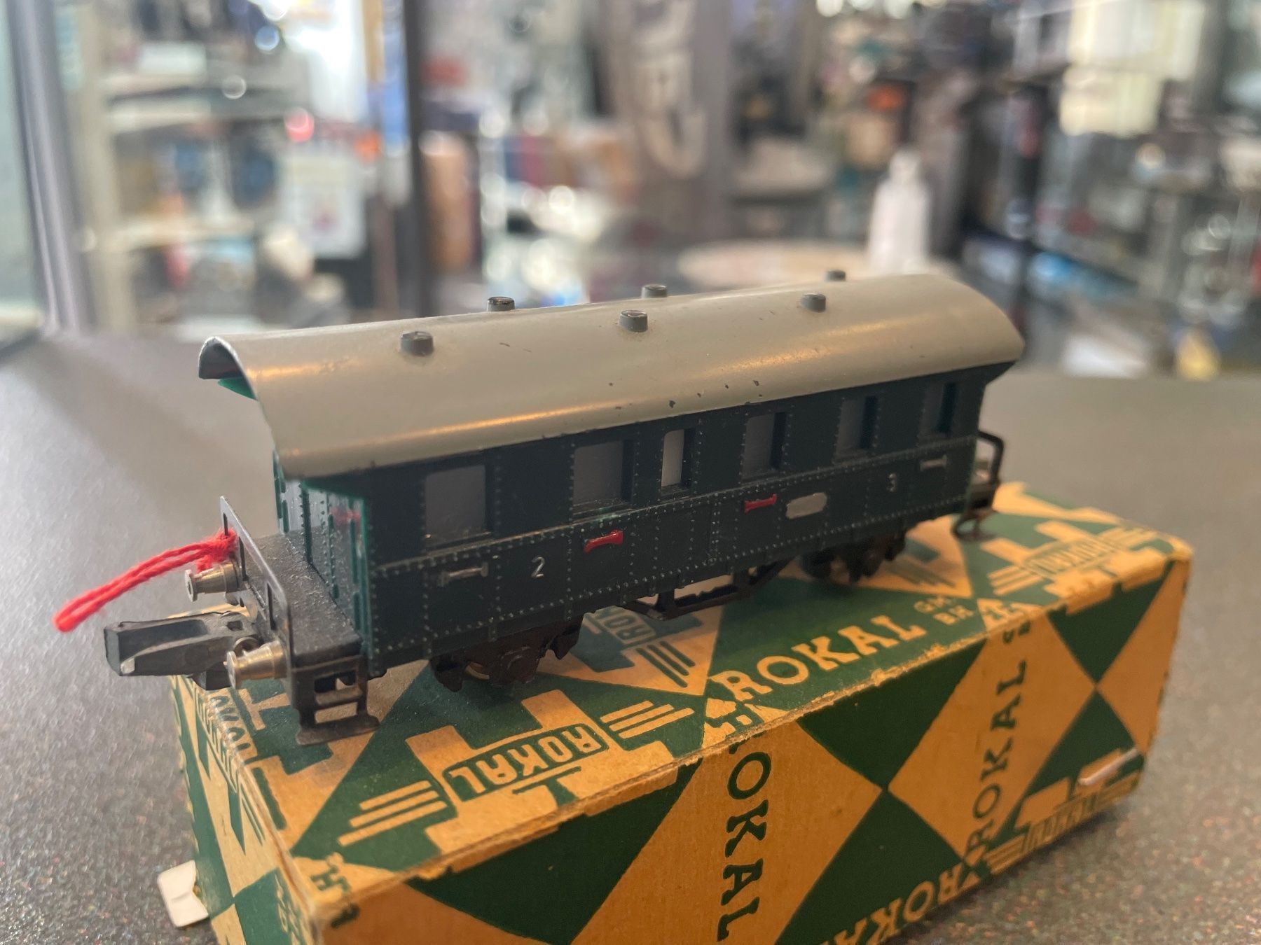 Modelleisenbahnen: Rokal TT Personenwagen 2kl/3kl vintage – Gebraucht aus Chiasso von Carrara-Modellismo 3