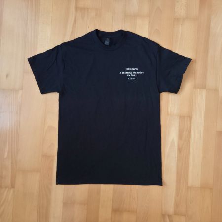 Fakemink A Terrible Beauty The Tour T-Shirt Medium Schwarz