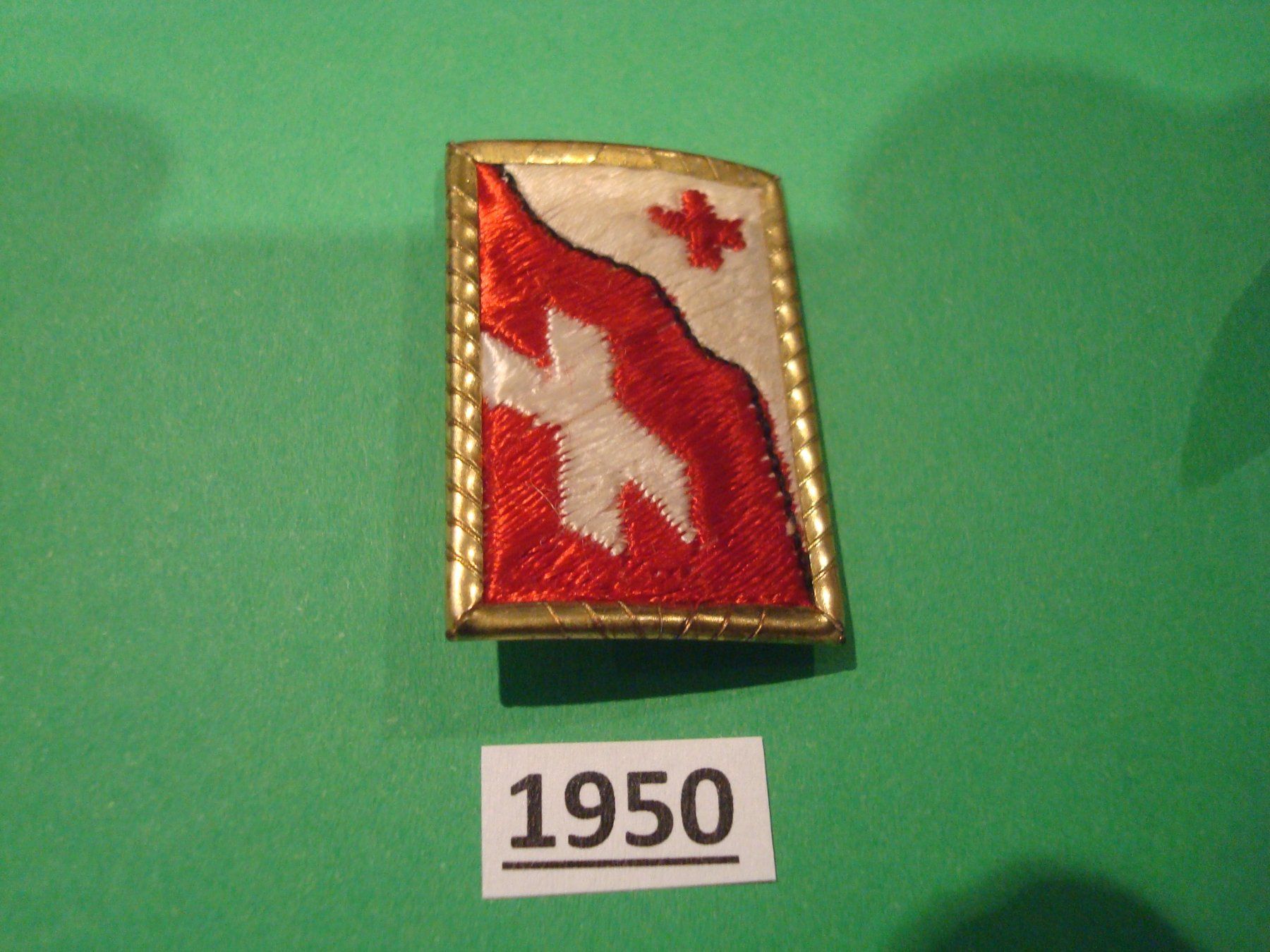 Placchette & Badge: Abzeichen 1. August 1950 – Usato da Riehen venduto da Baerewaegli