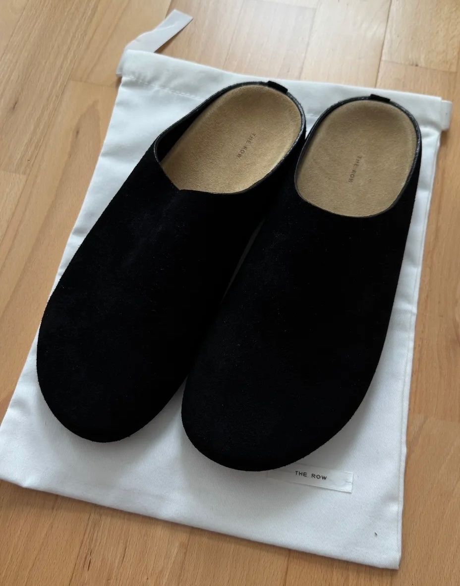 The Row Scarpe da uomo: The Row Mules/Clogs/Splippers, Gr. 44, schwarz – Nuovo (secondo la descrizione) da Triesen venduto da atos87
