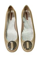 PRADA Ballerinas beige Gr. 38,5  NP 850.00