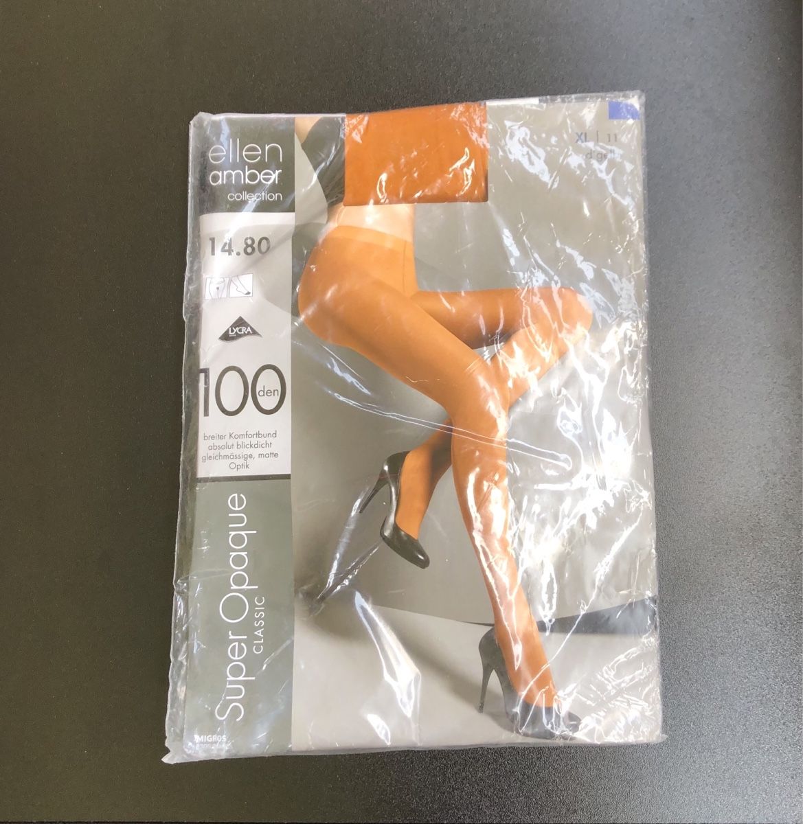 Collants: Strumpfhose Ellen Amber 100 den neu – Neuf avec emballage d'origine à St.Gallen par nitka.