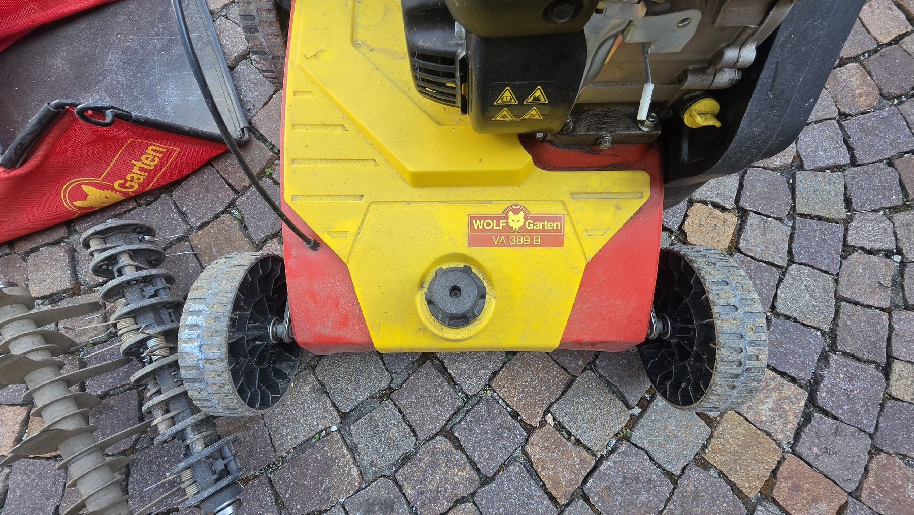 Wolf Garten Attrezzi per la lavorazione del suolo: Wolf Vertikutierer VA 389 B – Usato da Baar venduto da Markus6519 2
