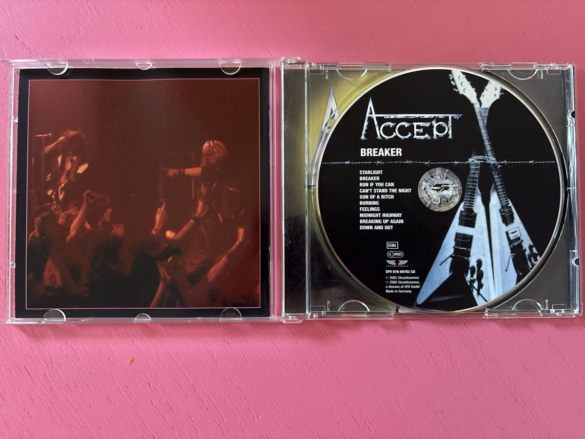 CDs: Accept - Breaker – Gebraucht aus Lützelflüh-Goldbach von Deiv4 2