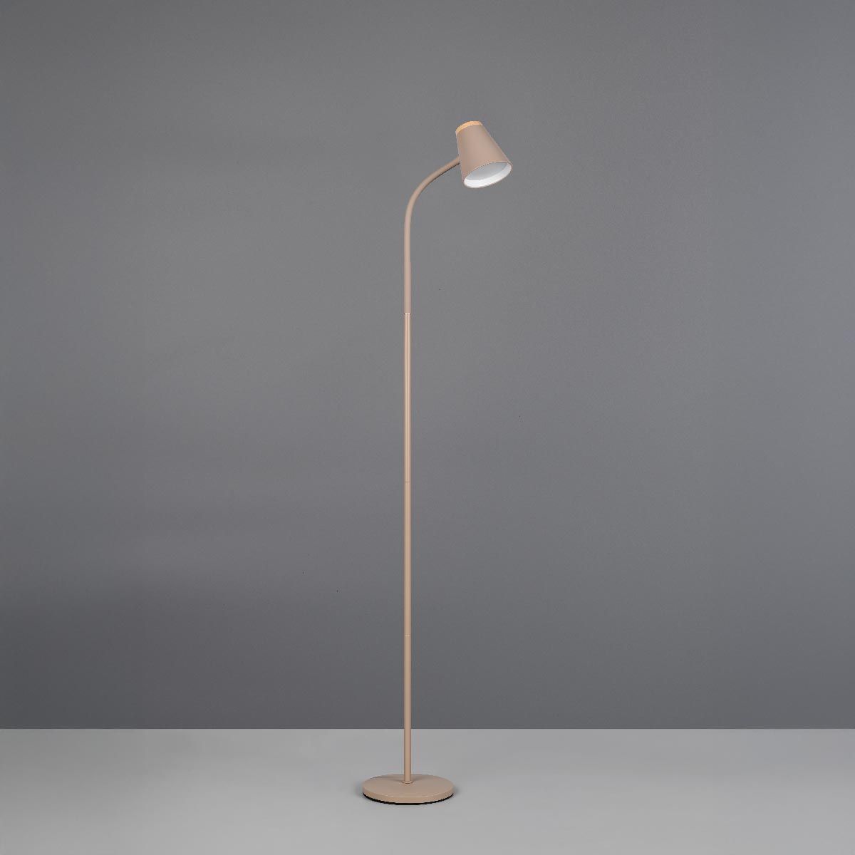 Lampade: LED Stehleuchte, Beige, 145 cm Höhe – Nuovo (secondo la descrizione) da Kreuzlingen venduto da Smart-Light 4