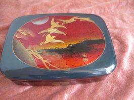 Chinesische Schatulle aus Holz Vintage