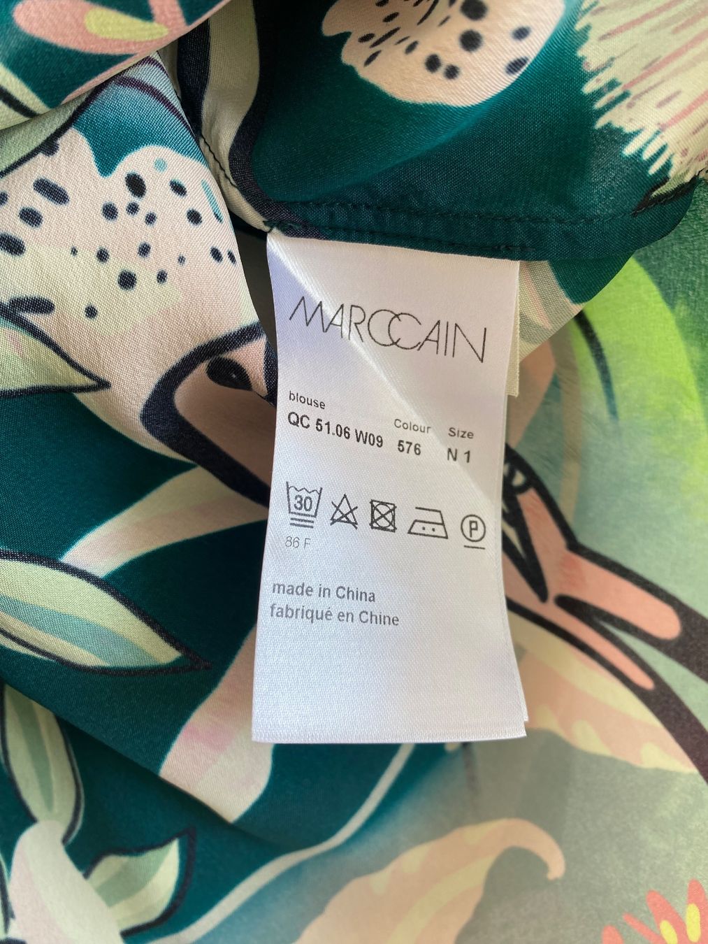 Marc Cain Camicette: Marc Cain Bluse mit Seide, Grösse 34 – Nuovo (secondo la descrizione) da Winterthur venduto da marisole4 3