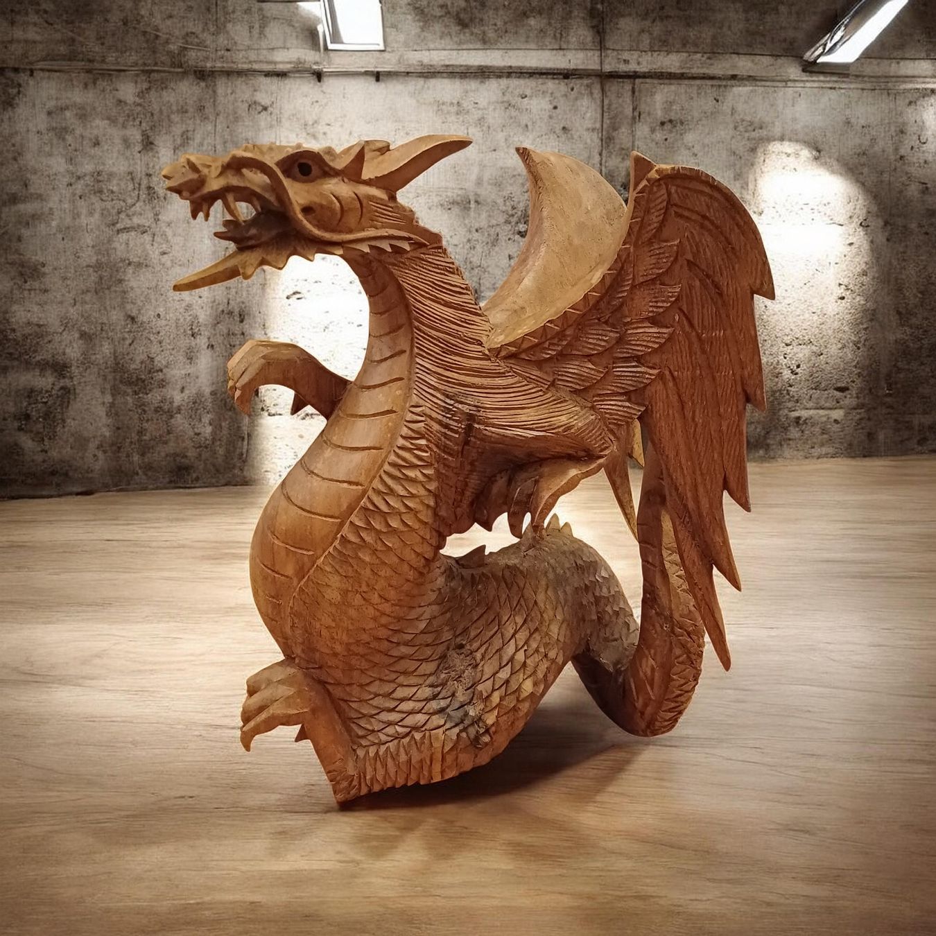Statuette: Dragon Drache 30 cm – Difettoso da Domat-ems venduto da Gr8wood 1