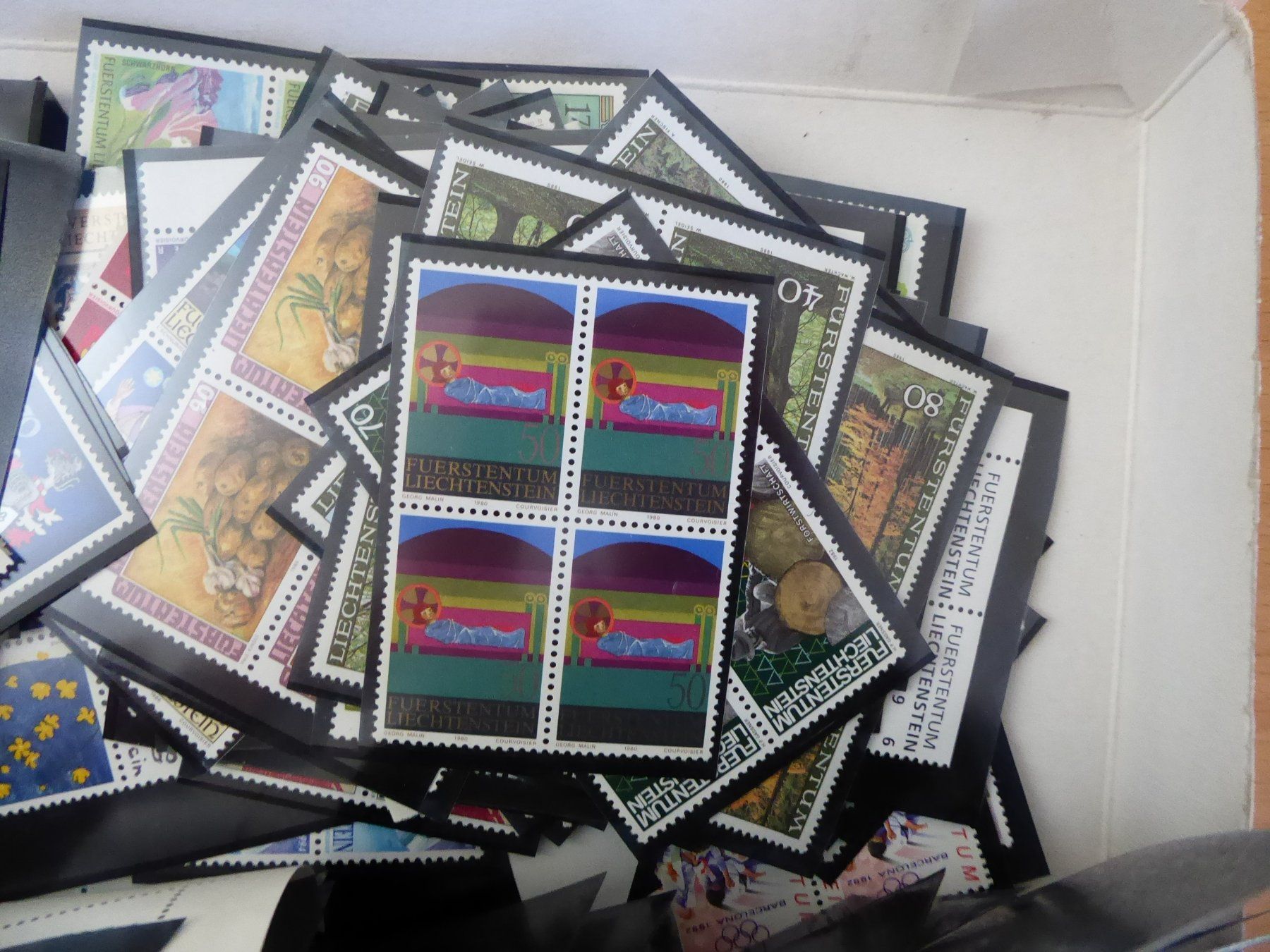 Tous les timbres: Toller Posten 4er Blocks Liechtenstein postfrisch** – D'occasion à Rothrist par swisstools 5