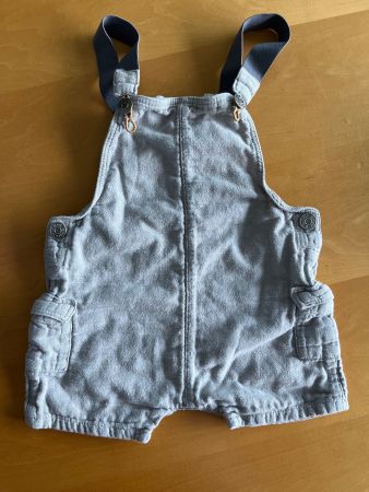 Baby Latzhose grau H&M Grösse 80