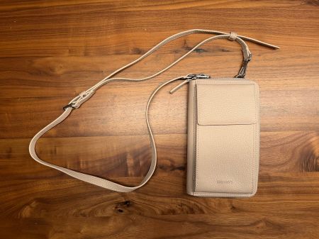 URBANY'S Crossbody Clutch (beige, unbenutzt)