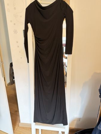 Pull&Bear Kleid, Schwarz, Gr. S - Elegant für den Winter!