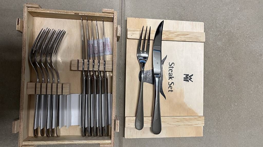 Küchengeräte: WMF Steakset – Neu und originalverpackt aus Winterthur von Lucoelen 2