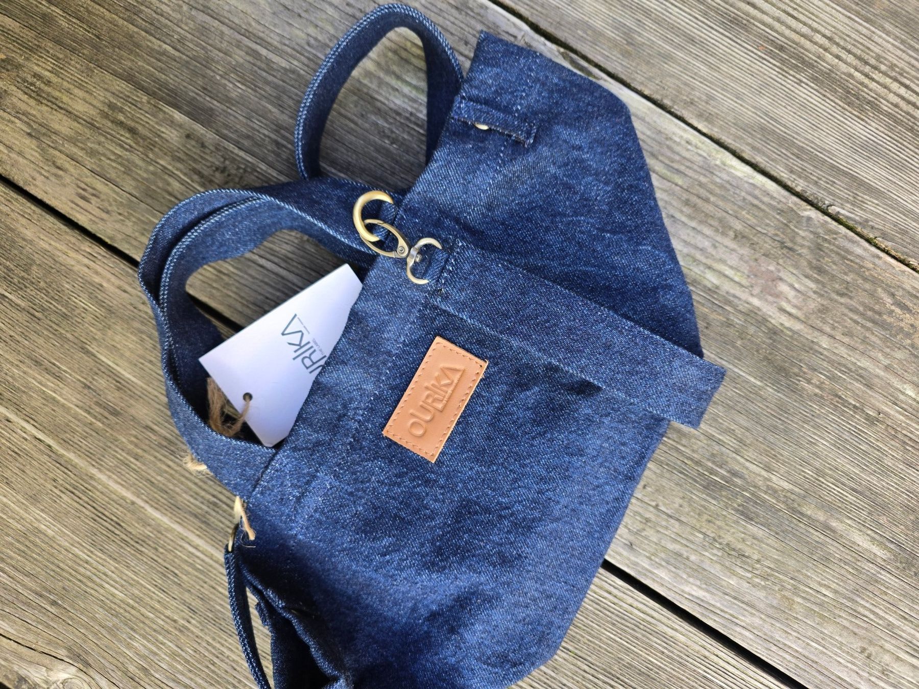 Taschen für Damen: Accessoires: Ourika Yallah Tasche Jeans - NEU – Neu (gemäss Beschreibung) aus Romanshorn von Rachacha 3