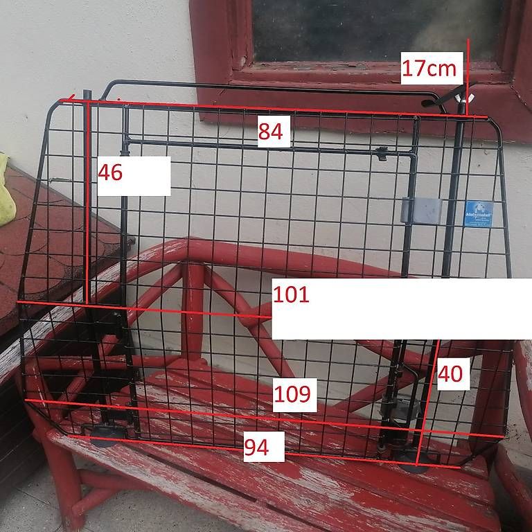 Gabbie, trasporto & Sicurezza: Heckgitter Kleinmetall – Usato da Hemmental venduto da Gersau0