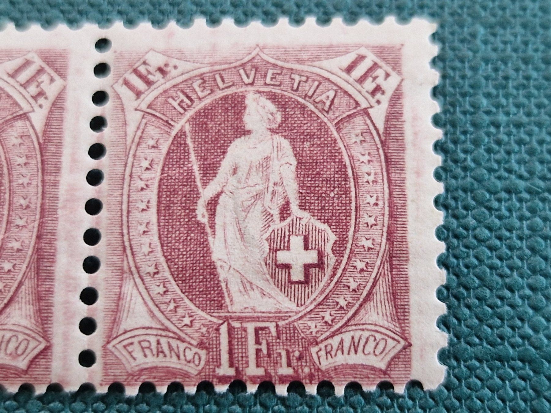 Tutti i francobolli: Stehende 71D im Paar, postfrisch**, ab 1.- – Usato da Burgdorf venduto da Glossy01 2