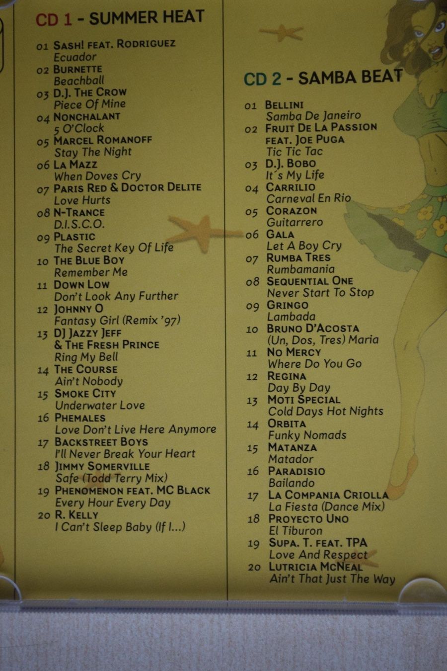 CD: SUMMER HEAT/2CDs, 2 in 1 (326) – Usato da Reutigen venduto da DONDON55 2