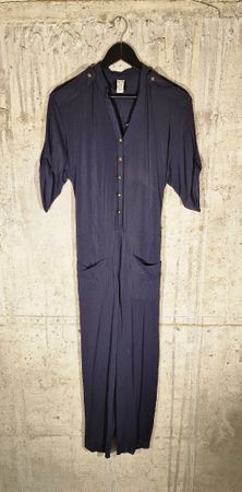 ERES Dunkelblauer Sommer-Jumpsuit Gr. S/M