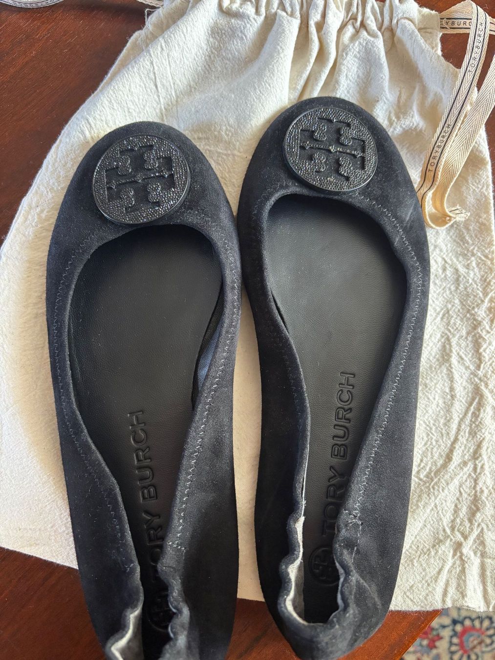Tory Burch Scarpe da donna: Tory Burch Ballet Ballerina schwarz – Usato da Pratteln venduto da sab_whk9