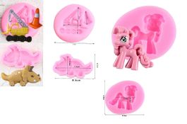 Backform Silikon  Fondant Dinosaurier