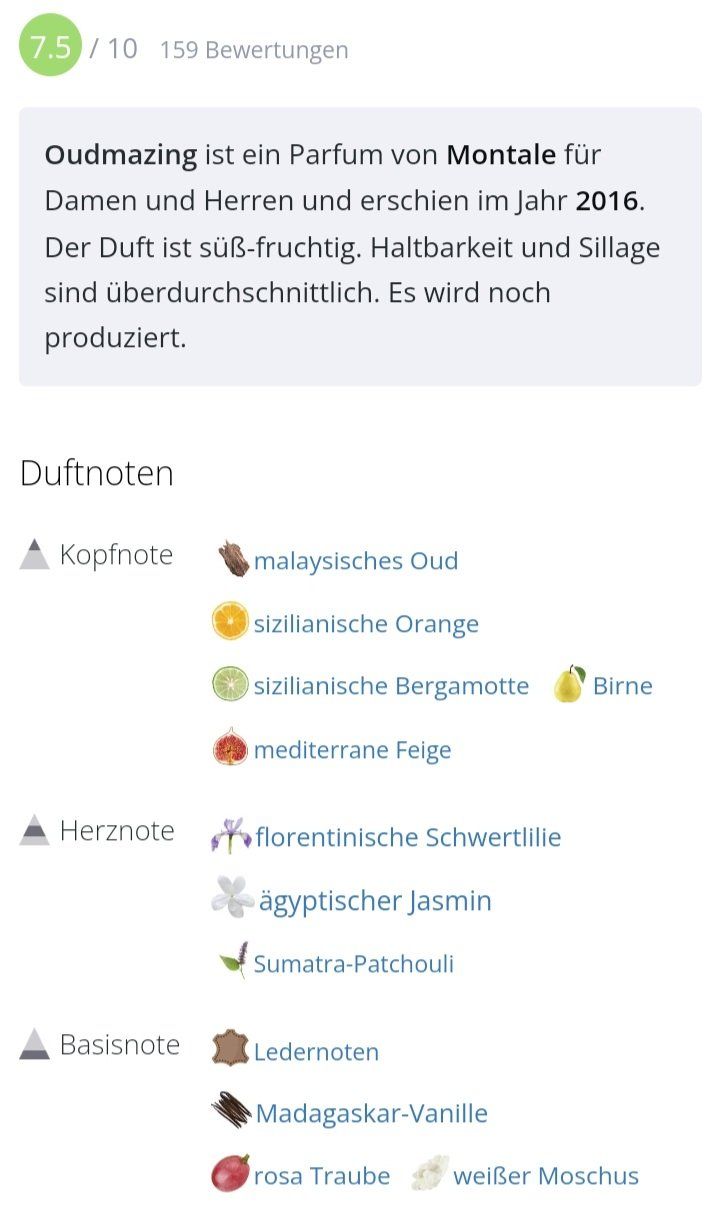 Parfum & Eau de Toilette: 5 ml MONTALE OUDMAZING EDP ABFÜLLUNG – Neu (gemäss Beschreibung) aus St. Gallen von CaliSunshine 3