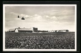 Hornberg-Gmünd, Flugplatz, Flugzeug bei