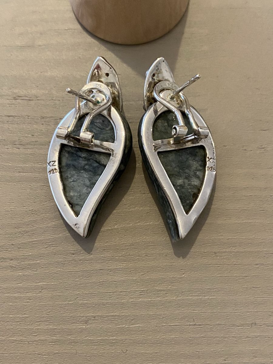 Orecchini pendenti & Orecchini a lobo: Damen Ohrhänger Sterlingsilber 925 – Usato da Birr venduto da Vintage-Liebhaber 1