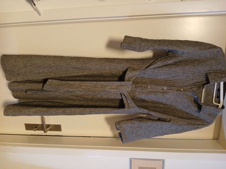 OPUS Kleid Leinen Baumwolle Gr 40, passt bis L