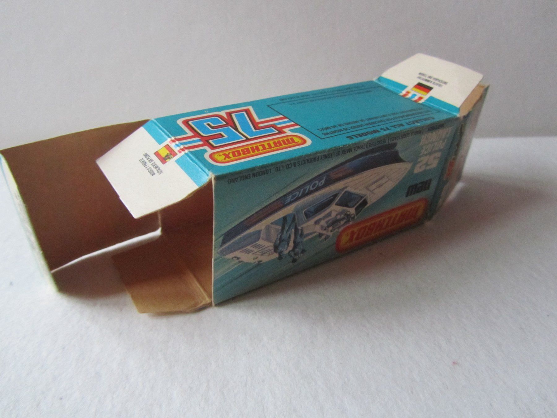 Matchbox Modellini d'auto: Police Launch, Matchbox Superfast, Nr. 52B - unbespielt – Usato da Weiningen ZH venduto da dietsch57 7