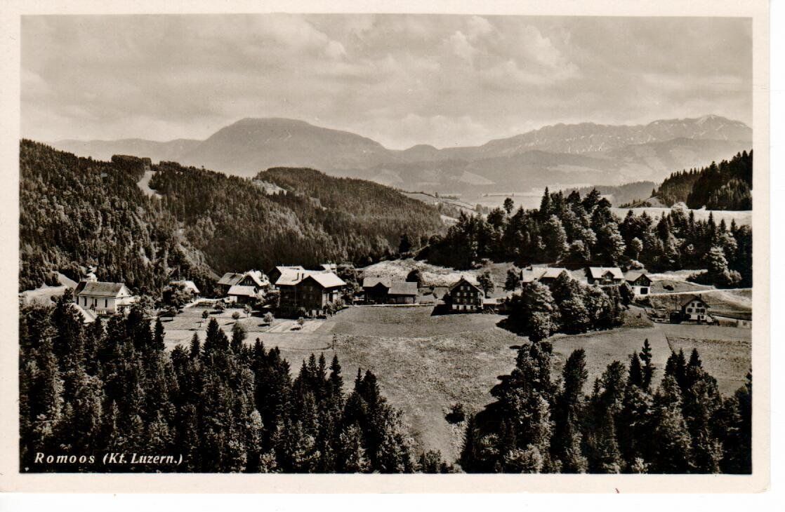 Ansichtskarten: Romoos 1932 – Gebraucht aus Wolhusen von Curver9