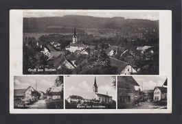 STETTEN, 4-Bild AK