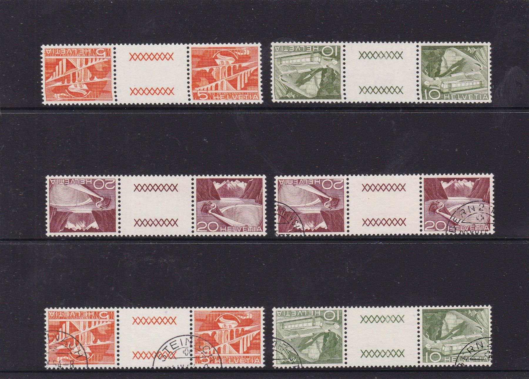 Tous les timbres: SCHWEIZ 1950 – Neuf (Voir description) à Gretzenbach par Sikim