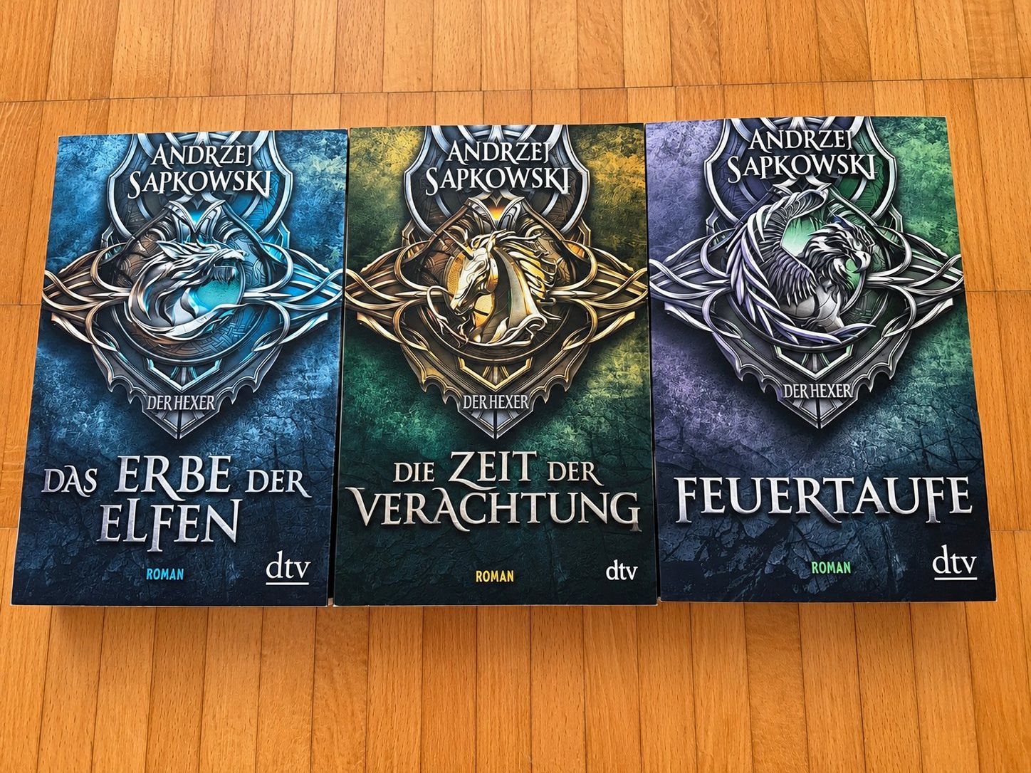 Bücher: 3 Witcher Bücher – Andrzej Sapkowski – Deutsch – Gebraucht aus Suhr von DarthVader666 1