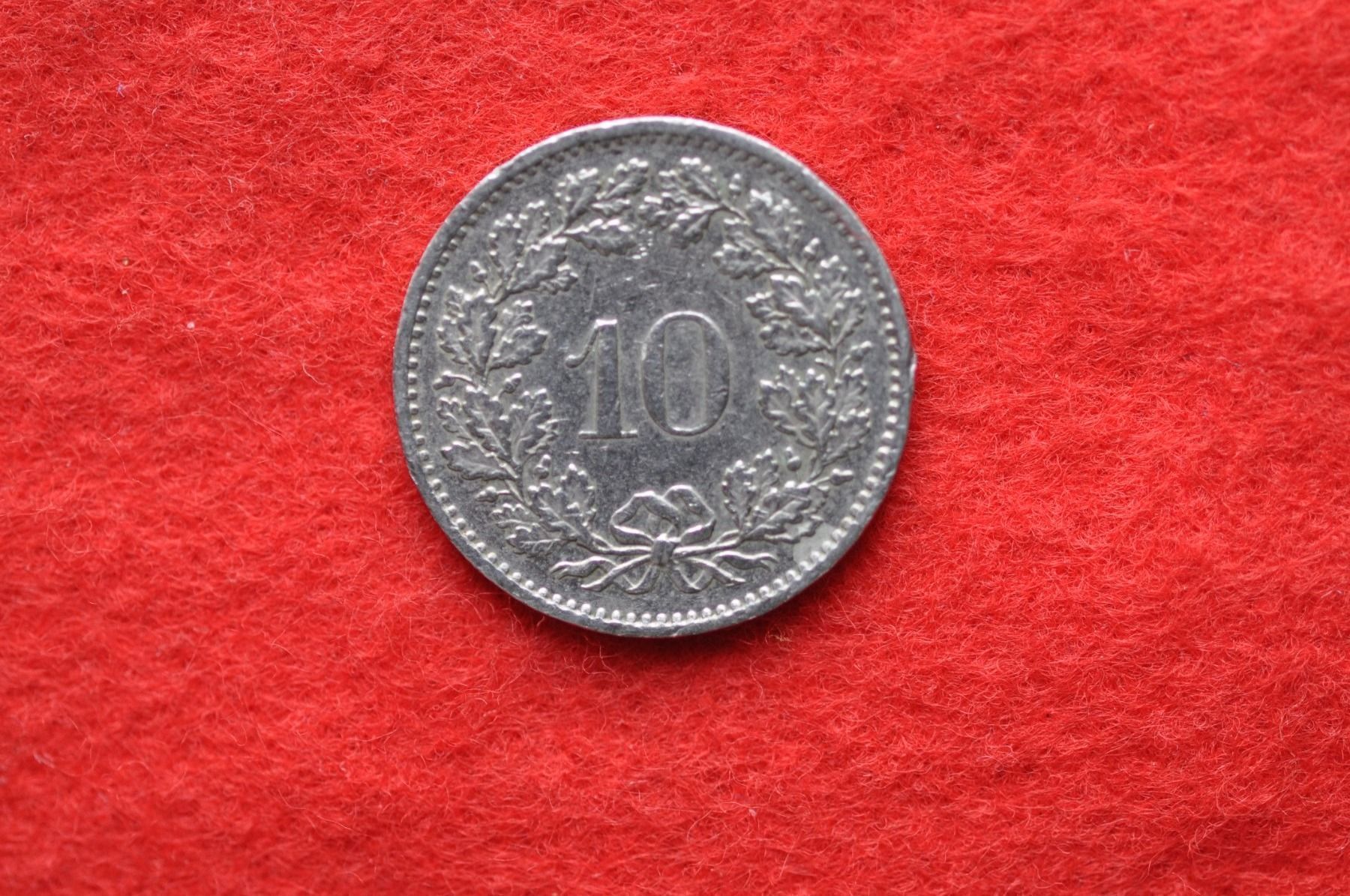 Tutti le monete: 10 rappen 1981 – Usato da Laupen BE venduto da Gufi57 1