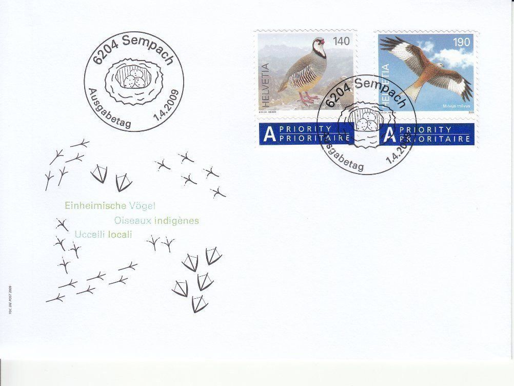 Tutti i francobolli: CH Ausgaben 2 / 2009 FDC – Usato da Bürglen TG venduto da StampGraf 8
