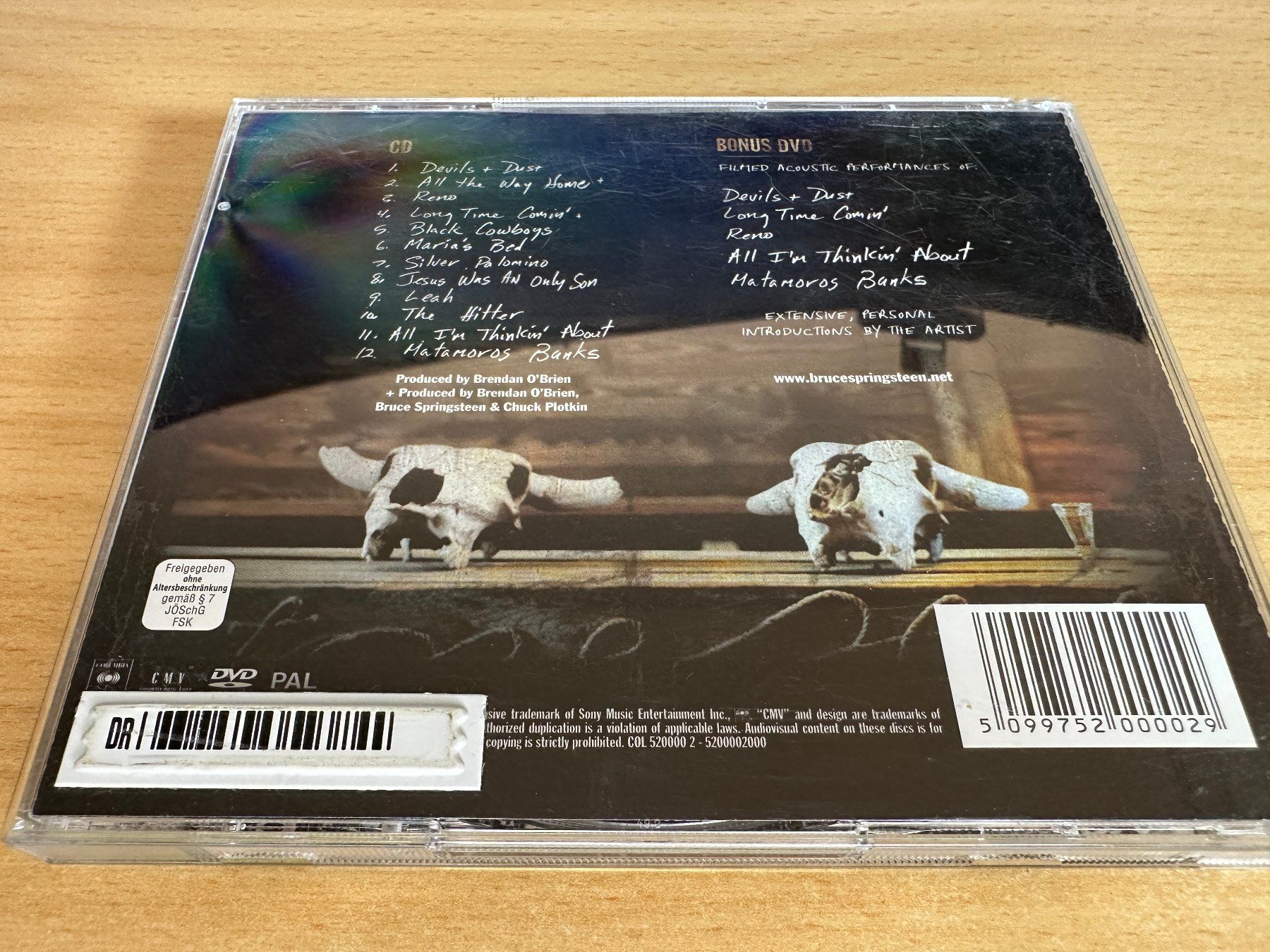 CD: Bruce Springsteen – Devils & Dust - CD & DVD – Usato da Rikon im Tösstal venduto da Alpenmutz 1