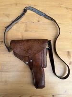 Étui de pistolet d'ordonnance en cuir - Armée Suisse