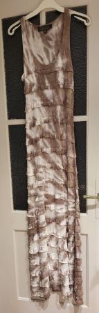 Sommerkleid Charlotte Tarantola Gr. S Batik Look Volant S...